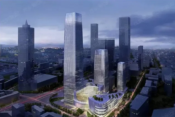 【蘭州鴻運金茂項目】彈簧<a href='http://www.jszlcs.com' target='_blank'><u>減震器</u></a>